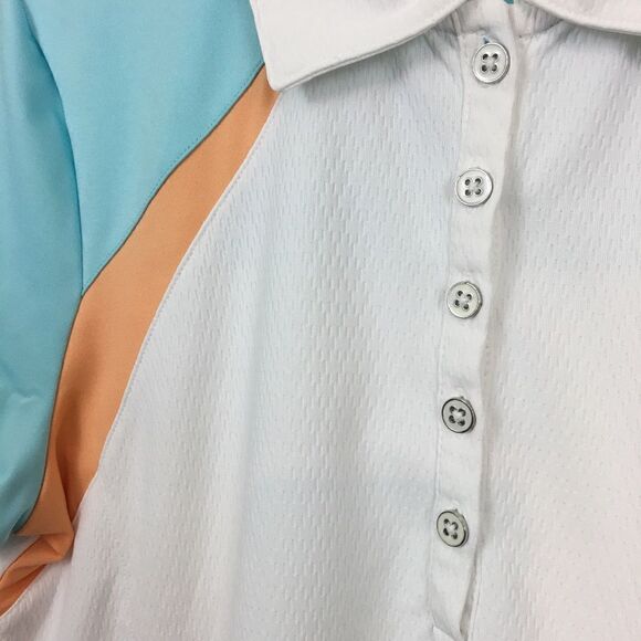 IZOD FXG Cool-FX short sleeve golf shirt M - Picture 2 of 4